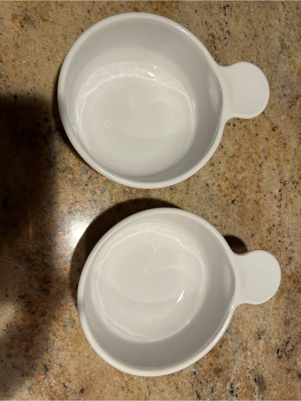 Corning ware “Grab-It” #P-150-B Set of (2)Frost White Bowls 0.4L liter 15oz 1PT